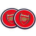アーセナル オフィシャル シリコン コースター 2個セット【サッカー サポーター グッズ】【店頭受取対応商品】