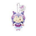 Yes！プリキュア5GoGo！×サンリオキャラクターズ ぷりぬいマスコット ミルキィローズ×クロミ さんりお ボールチェーン ぬいぐるみキーホルダー かわいい キャラクター グッズ プレゼント ギフト なないろ堂