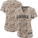 【公式グッズ】MLB パドレス レプリカ ユニフォーム Nike ナイキ レディース カモフラ (Women's Nike Replica Team Jersey - Padres USMC Alt 2023)