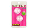 フィノア Finoa 芳香消臭剤 フレッシュボール フレッシュミントの香り 5050 (クリアピンク)