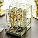 A061642アクセサリー入れ ジュエリー箱 大量 清潔に ピアス イアリング 指輪 リング ネックレス アクセサリーケース