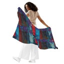 お得なクーポン 送料無料 Age zone Takenao Wada ART(サロンスカーフ) サロンスカーフ レディース アート 抽象画 現代アート ART