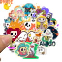 [メール便]ハロウィン シール 髑髏 カボチャ ドクロ お化け コウモリ 46枚 コラージュ ハロウィーン デザインペーパー クモ グッツ 手帳 日記 小物 面白 男の子 女の子 かわいい コラージュシート DIY 素材 シール セット