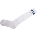 【おすすめ・人気】ZETT(ゼット) 【3本組】サッカーストッキング (2 本ライン ) ZFS2000 ホワイト×ブルー 25-27|安い 激安 格安