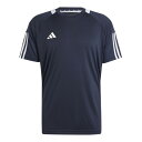 ADIDAS アディダス トレーニングシャツ セレーノ AEROREADY スリーストライプス ネイビー J/XL KNA79 IR7824