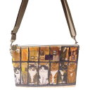 Manhattaner's マンハッタナーズ ミニバッグ ショルダーバッグ「ニューヨークにどうぞ」「お家は向こう」