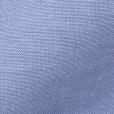 【送料無料】［国内縫製］綿ポリ混紡 シワになりにくいからご家庭でのケアも簡単!フルオーダーシャツ/シニア/ビジネス/紳士/メンズ/青オックス/形態安定