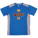 メッシ バルセロナ Tシャツ 2トーン カラー ブルー ホワイト【OCSL】
