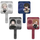 『文豪ストレイドッグス』 手持ちミラー A(中島 敦) B(太宰 治) C(芥川 龍之介) D(中原 中也) 公認グッズ キャラクターグッズ 手鏡 ミラー 推し活 (公式 正規ライセンス取得) 公認グッズ