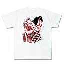 【直送品】隈取鯉と国政Tシャツ S/M/L/X 綿100% 白地 こい屋 Koinobori【ヘルシ価格】ファッション アパレル トップス Tシャツ 鯉のぼり 端午の節句