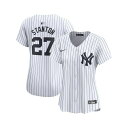 ナイキ レディース カットソー トップス Women's Giancarlo Stanton White New York Yankees Home Limited Player Jersey White