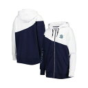 ダナ キャラン ニューヨーク レディース パーカー・スウェットシャツ アウター Women's Deep Sea Blue, White Seattle Kraken Gina Full-Zip Hoodie Deep Sea Blue, White