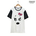 ベル SNOOPY PEANUTS Belle スヌーピー レディース メンズ 家族でお揃い リボン ピンク S M L LL 3L　綿 プリント