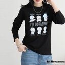 アイム ドラえもん Tシャツ 長袖 ロンT I’m Doraemon プリント メンズ レディース