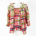 極美品◎PLEATS PLEASE プリーツプリーズ イッセイミヤケ PP22-JK739／PP22-JK791 ジャケット／ノースリトップス アンサンブル マルチ 3 日本製 正規品 レディース【中古】