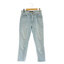 【中古】スタニングルアー STUNNING LURE カットオフ デニムパンツ ジーンズ ボトムス ジップフライ コットン 25 XS 青 ブルー /YQ ■OS レディース 【ベクトル 古着】 250127