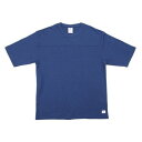 ジェーイーモーガン JEMORGAN ジェーイーモーガン JEMORGAN ワッフルフットボール切替5分袖Tシャツ セットイン （ネイビー）