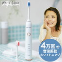 【電動歯ブラシ】 音波歯ブラシ ホワイトソニック 音波振動歯ブラシ White Sonic ホワイト・ソニック ホワイトニング 充電式 TB9071A 音波振動で美しい歯へ！ デンタルケア 美容家電 ★