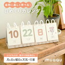 ＼ レビュー投稿で追加イベントカード ／ 日めくりカレンダー 知育 カレンダー 日めくり 子供 卓上 万年カレンダー 万年 かわいい おしゃれ マンスリーカード レターバナー 赤ちゃん 月齢フォト 月齢カード 北欧 インテリア 1年 くすみカラー 英語 漢字 [MUQQU]