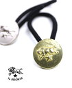 イルビゾンテ 正規品 IL BISONTE ヘアゴム コンチョ 売れ筋アイテム 金 銀 ・5402300597-0062202(メール便可能商品)[M便 1/5](レディース)(1F-W)(楽天BOX受取対象商品(レディースファッション)(アクセサリー)