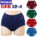 ブルマ 体操服 PHYSALIS A型 日本製 学販品 S〜4L スクールブルマー ローカット/濃紺/エンジ/グリーン/【スポーツ専用】保温 冷え性対策の重ねばきにもオススメ【スポーツ用品】【メール便 送料無料】コンビニ受取対応