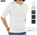 ヘンリーネック Tシャツ メンズ 半袖 五分袖 5分袖 ヘンリーネックTシャツ 半袖Tシャツ 五分袖Tシャツ 5分袖Tシャツ インナーシャツ カットソー無地Tシャツ 白Tシャツ 黒Tシャツ 胸ボタン コットン 綿 ポリエステル 定番 トップス メンズファッション メール便 送料無料