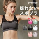 Yvette（イベット）スポーツブラ 揺れない スポブラ ハイサポート 後ろホック付き ランニング 大きいサイズ レディース ウンドネック パッド ノンワイヤー メッシュ切り替え フィットネスブラ 速乾 4Lまで 黒 ブラック グレー ブルー 5色 ワンプラス