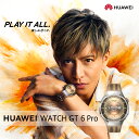 ＼年間ランキング受賞／木村拓哉CM【エントリーで3倍P&10%OFF】HONMA x HUAWEI WATCH GT 6 Pro スマートウォッチ 21日間バッテリー ゴルフ機能 高低差補正 ショット前距離 クラブ表示 GPS搭載 サイクリング 心電図 Yukiyamaスキー場マップ Yamap登山ルート